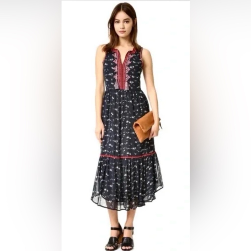 ULLA JOHNSON Leena Silk dress.  Size: 4   New with Tags.